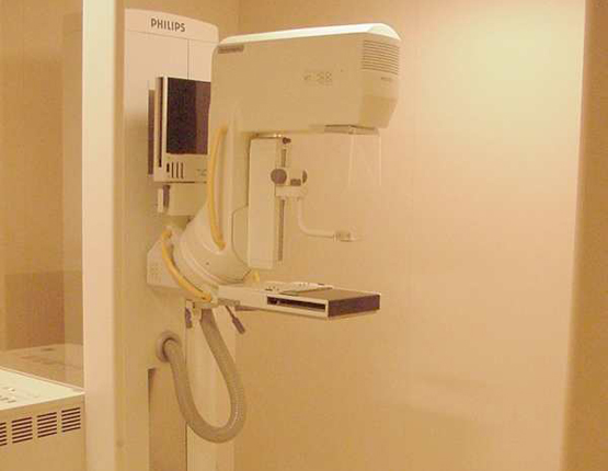 Un aparell de mamografia