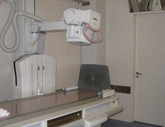 Un aparell de radiologia contrastada