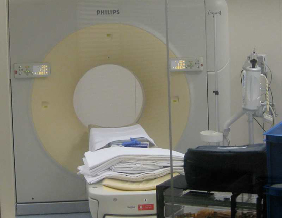 Un aparell de Tomografia Computada