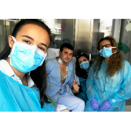 Joan, receptor d'un trasplantament cardíac