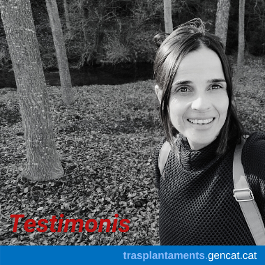 <p>Testimoni de&nbsp;persones reals que han viscut l'experiència de la donació o el trasplantament&nbsp;</p>