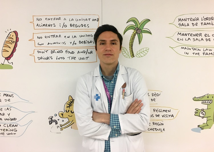 Dr. Benjamín Lara i Castillo, psicòleg del projecte de la Transplant Run 2017