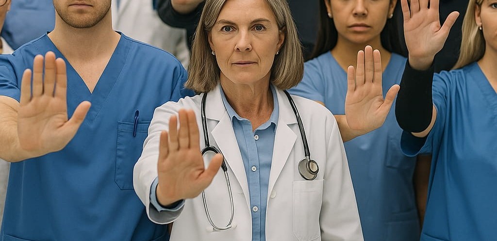 Tolerància zero a la violència contra els professionals sanitaris