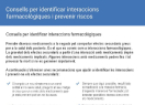 Consells per identificar interaccions farmacològiques i prevenir riscos