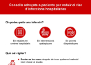 Consells adreçats a pacients per reduir el risc d'infeccions hospitalàries