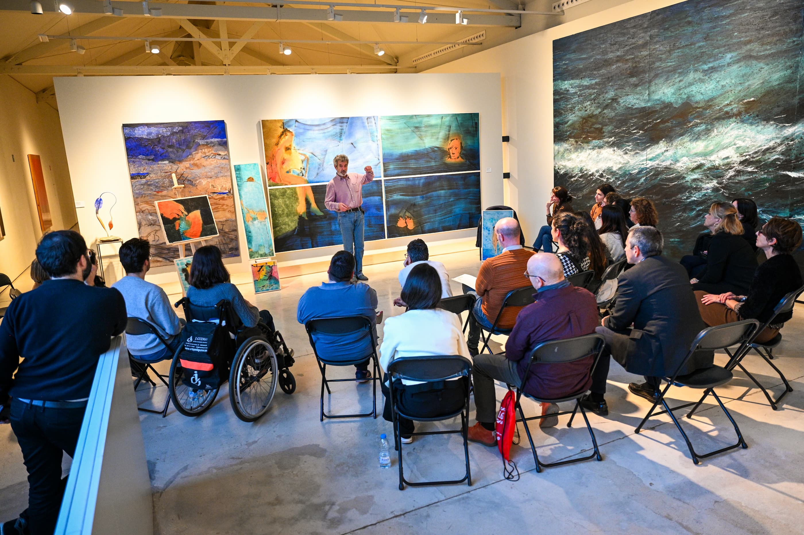 Xerrada de Perico Pastor al Museu de Can Framis